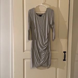 3/4 length sleeve cotton dress